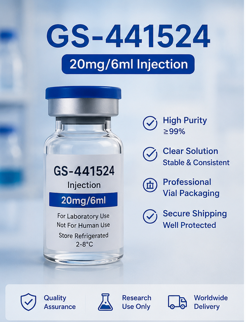 최신 회사 사례 GS-441524 20mg/6ml 주사제 고객 협력 사례
