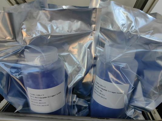 항 노화 가늘을 줄여 주  Copper Peptide Powder CAS 89030-95-5