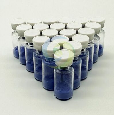 안정적인 구조와 콜라겐 생성 연구를 위한 99% 이상의 순도를 가진 고순도 GHK-Cu 펩타이드 분말