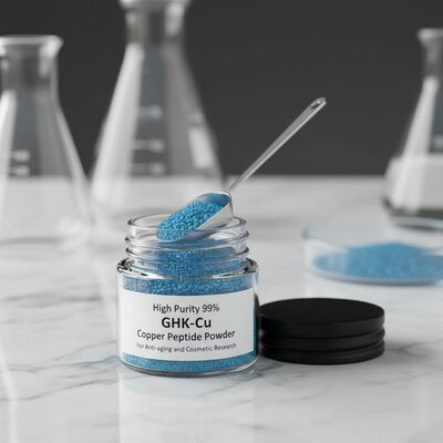 노화 방지 및 화장품 연구용 고순도 99% GHK-Cu 구리 펩타이드 분말