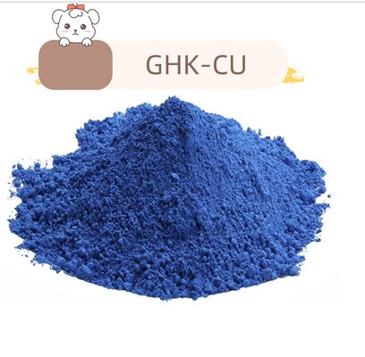 GHK Cu Copper Peptide 피부 탄력을 향상시킵니다 콜라겐 생산을 촉진하고 주름을 감소시킵니다 CAS 89030-95-5