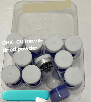 동결건조 고순도 ≥98% Copper Tripeptide 1 구리 펩타이드 바이알 (노화 방지 화장품 연구용)