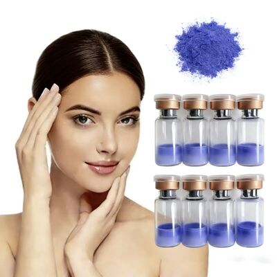 고 순수성 Copper Tripeptide 1 냉소 분말 100mg 병 피부 수리 연구 화장품 수립
