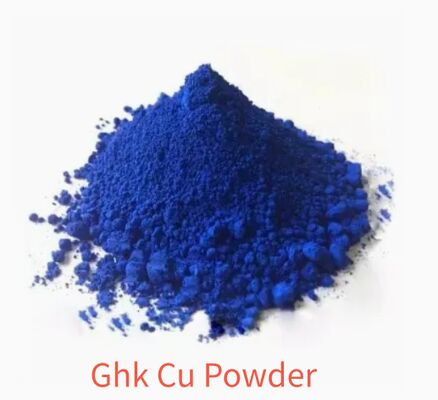 고 순수성 GHK-Cu 분말 CAS 89030-95-5 고성화 피부 관리를 위한 구리 펩타이드