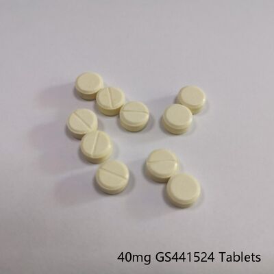 고양이 FIP 지원 경구 항바이러스 공식 안정적인 일일 관리를 위한 수의학 GS-441524 정제 40mg