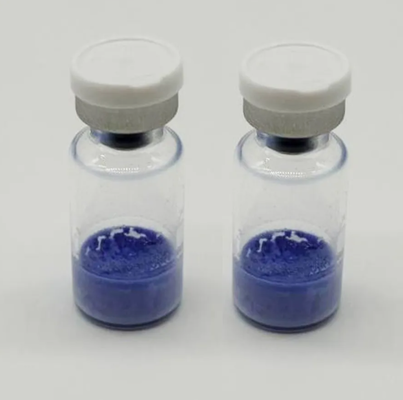 화장품 연구용 고순도 GHK-Cu 동결건조 바이알 50mg 100mg 구리 펩티드