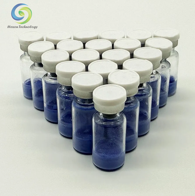 냉소화 된 GHK- Cu 구리 펩타이드 분말 100mg 화장품 연구 용 용