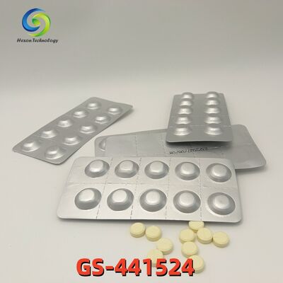 실험실 등급 GS-441524 정제 20mg 40mg 50mg 60mg 고양이 FIP용 경구 수의학 포뮬러