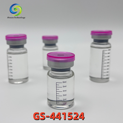 수의학 GS-441524 주입 20mg/mL 30mg/mL 고안정성 항 바이러스 용액 고양이 치료