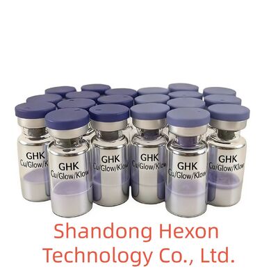 피부 관리 연구용 GHK-Cu 구리 펩타이드 플라스크 50mg 100mg 냉동 건조 분말