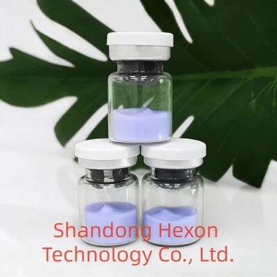 고 순수성 GHK- Cu 50mg 100mg 펩타이드 플라스크 화장품 등급 구리 트리 펩타이드 분말